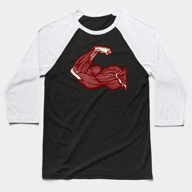 Strong Arm Baseball T-Shirt by JSnipe